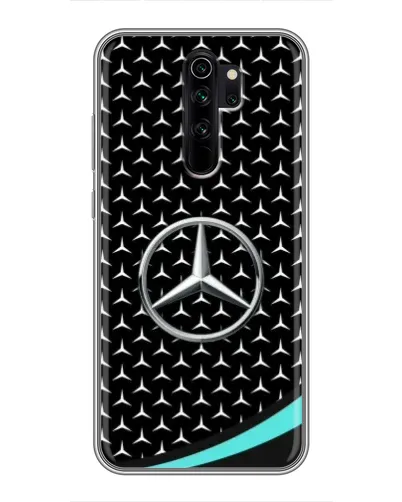 Чехол для Xiaomi Redmi Note 8 Pro с картинкой «Mercedes — бирюзовый акцент» Чехол для Xiaomi Redmi Note 8 Pro с картинкой «Mercedes — бирюзовый акцент»