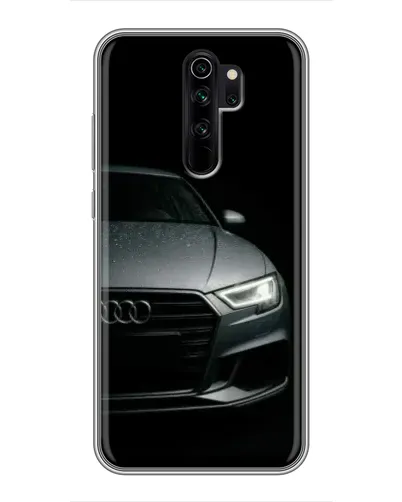 Чехол для Xiaomi Redmi Note 8 Pro с картинкой «Audi — детализация кузова»