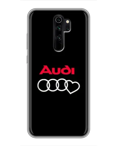 Чехол для Xiaomi Redmi Note 8 Pro с картинкой «Логотип Audi Heart»