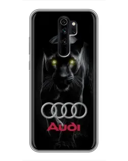 Чехол для Xiaomi Redmi Note 8 Pro с картинкой «Пантера и Audi» Чехол для Xiaomi Redmi Note 8 Pro с картинкой «Пантера и Audi»