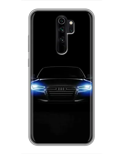 Чехол для Xiaomi Redmi Note 8 Pro с картинкой «Audi в неоне»