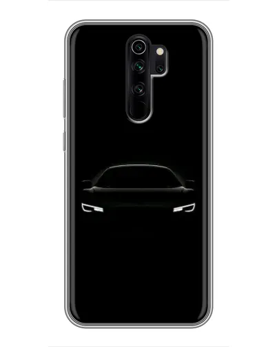 Чехол для Xiaomi Redmi Note 8 Pro с картинкой «Взгляд Audi в темноте»