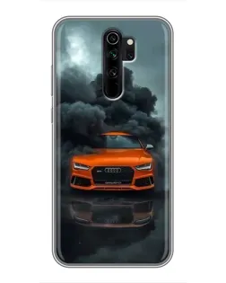 Чехол для Xiaomi Redmi Note 8 Pro с картинкой «Audi в облаках дыма» Чехол для Xiaomi Redmi Note 8 Pro с картинкой «Audi в облаках дыма»