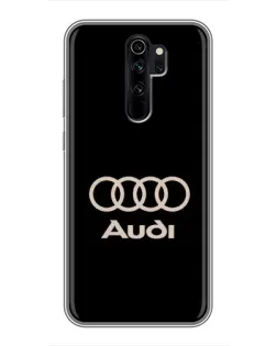 Чехол для Xiaomi Redmi Note 8 Pro с картинкой «Audi — золотой логотип» Чехол для Xiaomi Redmi Note 8 Pro с картинкой «Audi — золотой логотип»