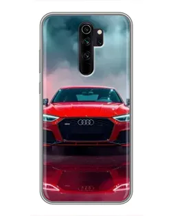 Чехол для Xiaomi Redmi Note 8 Pro с картинкой «Audi RS — красный стиль» Чехол для Xiaomi Redmi Note 8 Pro с картинкой «Audi RS — красный стиль»