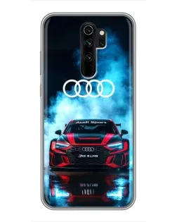 Чехол для Xiaomi Redmi Note 8 Pro с картинкой «Audi Sport — неон» Чехол для Xiaomi Redmi Note 8 Pro с картинкой «Audi Sport — неон»