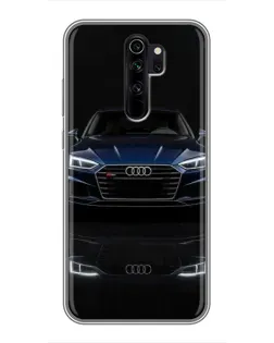 Чехол для Xiaomi Redmi Note 8 Pro с картинкой «Audi — ночное отражение» Чехол для Xiaomi Redmi Note 8 Pro с картинкой «Audi — ночное отражение»