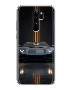 Чохол для Xiaomi Redmi Note 8 Pro з картинкою «Lamborghini золоті лінії» Чохол для Xiaomi Redmi Note 8 Pro з картинкою «Lamborghini золоті лінії»