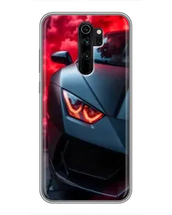 Чохол для Xiaomi Redmi Note 8 Pro з картинкою «Lamborghini червоне сяйво» Чохол для Xiaomi Redmi Note 8 Pro з картинкою «Lamborghini червоне сяйво»