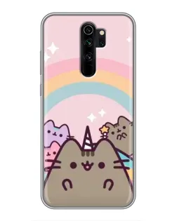 Чехол для Xiaomi Redmi Note 8 Pro с картинкой «Единорог Pusheen»