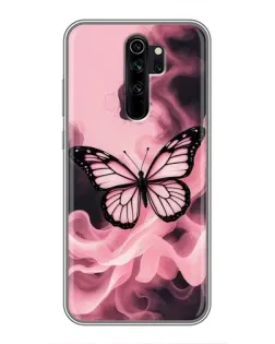 Чехол для Xiaomi Redmi Note 8 Pro с картинкой «Бабочка в дыму» Чехол для Xiaomi Redmi Note 8 Pro с картинкой «Бабочка в дыму»