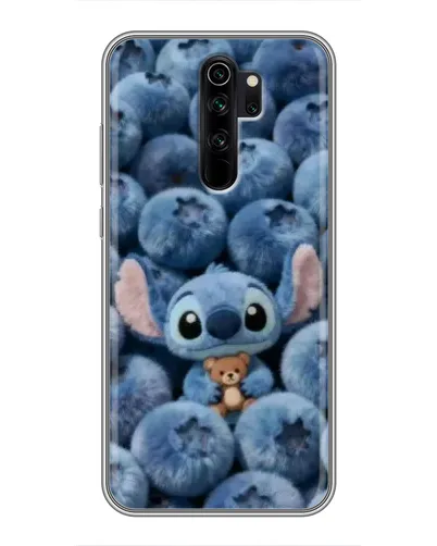 Чехол для Xiaomi Redmi Note 8 Pro с картинкой «Стич и голубика» Чехол для Xiaomi Redmi Note 8 Pro с картинкой «Стич и голубика»