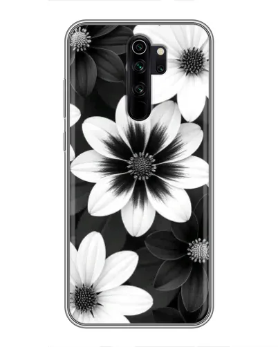 Чехол для Xiaomi Redmi Note 8 Pro с картинкой «Монохромные астры» Чехол для Xiaomi Redmi Note 8 Pro с картинкой «Монохромные астры»