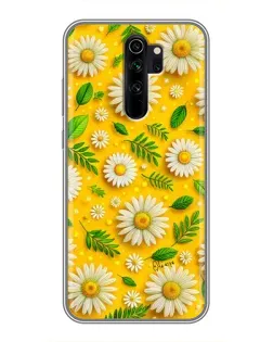 Чехол для Xiaomi Redmi Note 8 Pro с картинкой «Ромашковое солнце»