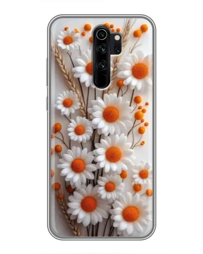 Чехол для Xiaomi Redmi Note 8 Pro с картинкой «Белые сухоцветы» Чехол для Xiaomi Redmi Note 8 Pro с картинкой «Белые сухоцветы»