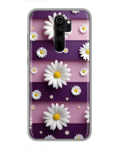 Чехол для Xiaomi Redmi Note 8 Pro с картинкой «Ромашки на фиолетовом» Чехол для Xiaomi Redmi Note 8 Pro с картинкой «Ромашки на фиолетовом»