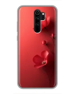 Чехол для Xiaomi Redmi Note 8 Pro с картинкой «Маковые соцветия»
