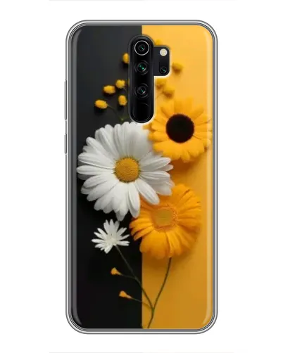 Чехол для Xiaomi Redmi Note 8 Pro с картинкой «Подсолнух и ромашка» Чехол для Xiaomi Redmi Note 8 Pro с картинкой «Подсолнух и ромашка»