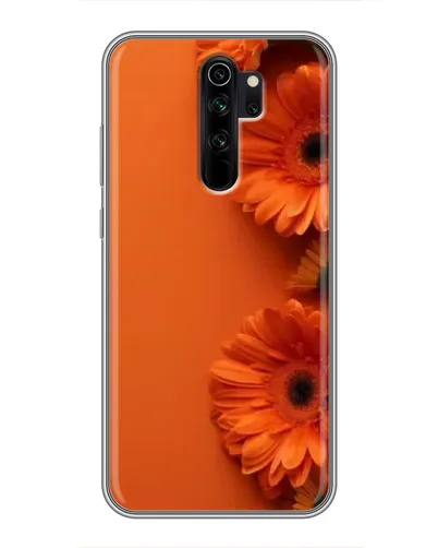 Чехол для Xiaomi Redmi Note 8 Pro с картинкой «Оранжевые герберы» Чехол для Xiaomi Redmi Note 8 Pro с картинкой «Оранжевые герберы»