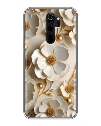Чехол для Xiaomi Redmi Note 8 Pro с картинкой «Белие бумажние цвети» Чехол для Xiaomi Redmi Note 8 Pro с картинкой «Белие бумажние цвети»