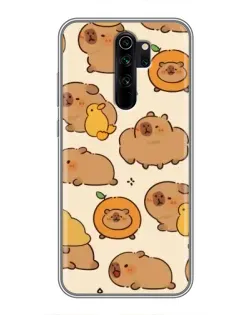 Чехол для Xiaomi Redmi Note 8 Pro с картинкой «Капибары с апельсинами» Чехол для Xiaomi Redmi Note 8 Pro с картинкой «Капибары с апельсинами»