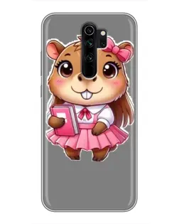 Чехол для Xiaomi Redmi Note 8 Pro с картинкой «Девочка капибара» Чехол для Xiaomi Redmi Note 8 Pro с картинкой «Девочка капибара»