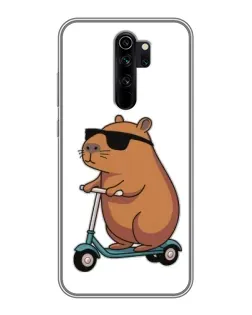 Чехол для Xiaomi Redmi Note 8 Pro с картинкой «Капибара на самокате» Чехол для Xiaomi Redmi Note 8 Pro с картинкой «Капибара на самокате»