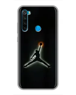 Чехол для Xiaomi Redmi Note 8 с картинкой «Jordan Gradient Logo» Чехол для Xiaomi Redmi Note 8 с картинкой «Jordan Gradient Logo»