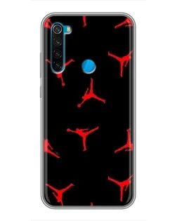 Чехол для Xiaomi Redmi Note 8 с картинкой «Jordan Red Pattern» Чехол для Xiaomi Redmi Note 8 с картинкой «Jordan Red Pattern»