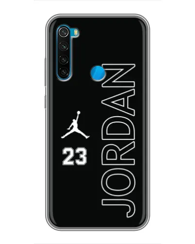 Чехол для Xiaomi Redmi Note 8 с картинкой «Jordan Vertical»