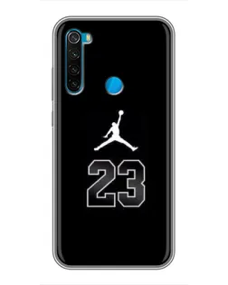 Чехол для Xiaomi Redmi Note 8 с картинкой «Jordan Flight 23» Чехол для Xiaomi Redmi Note 8 с картинкой «Jordan Flight 23»