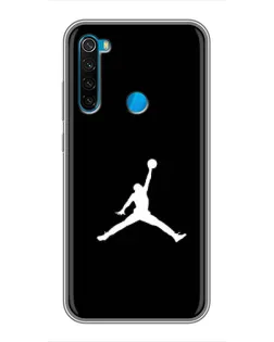 Чехол для Xiaomi Redmi Note 8 с картинкой «Jordan Silhouette» Чехол для Xiaomi Redmi Note 8 с картинкой «Jordan Silhouette»