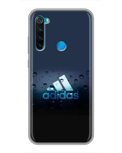 Чехол для Xiaomi Redmi Note 8 с картинкой «Adidas Water Drops»