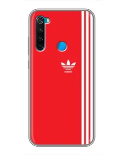 Чехол для Xiaomi Redmi Note 8 с картинкой «Красный минимализм Adidas» Чехол для Xiaomi Redmi Note 8 с картинкой «Красный минимализм Adidas»