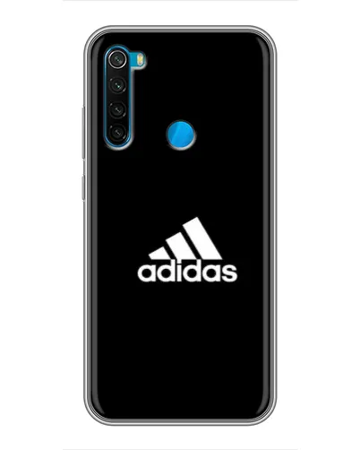 Чехол для Xiaomi Redmi Note 8 с картинкой «Черная классика Adidas»