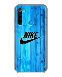 Чехол для Xiaomi Redmi Note 8 с картинкой «Голубое дерево Nike»