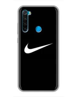 Чохол для Xiaomi Redmi Note 8 з картинкою «Мінімалістичний Найк»