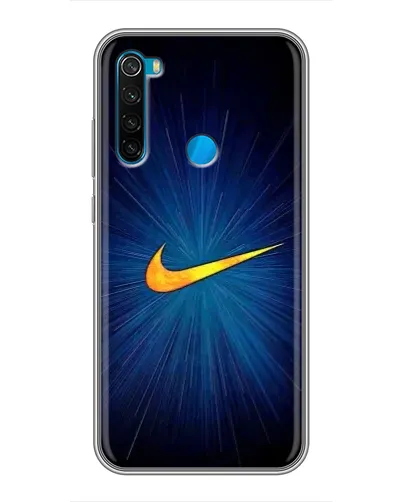 Чехол для Xiaomi Redmi Note 8 с картинкой «Синий пульс Nike» Чехол для Xiaomi Redmi Note 8 с картинкой «Синий пульс Nike»