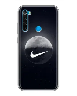 Чохол для Xiaomi Redmi Note 8 з картинкою «Nike у стилі графіті»