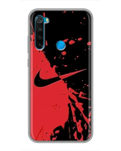 Чехол для Xiaomi Redmi Note 8 с картинкой «Красные брызги Nike» Чехол для Xiaomi Redmi Note 8 с картинкой «Красные брызги Nike»