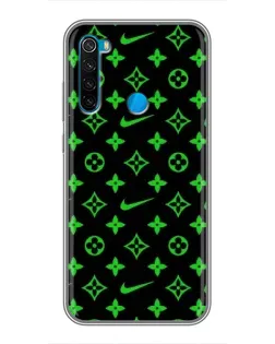 Чехол для Xiaomi Redmi Note 8 с картинкой «Неоновый принт LV» Чехол для Xiaomi Redmi Note 8 с картинкой «Неоновый принт LV»