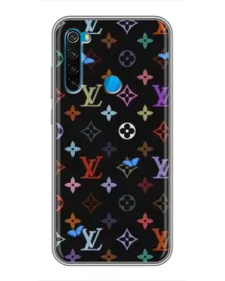 Чохол для Xiaomi Redmi Note 8 з картинкою «Кольорова монограма LV»