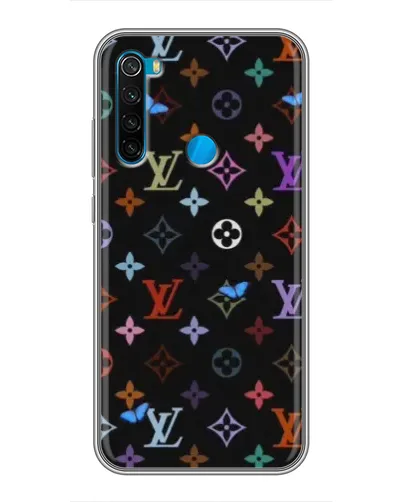 Чохол для Xiaomi Redmi Note 8 з картинкою «Кольорова монограма LV» Чохол для Xiaomi Redmi Note 8 з картинкою «Кольорова монограма LV»