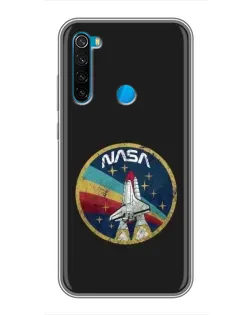 Чехол для Xiaomi Redmi Note 8 с картинкой «NASA — эмблема миссии» Чехол для Xiaomi Redmi Note 8 с картинкой «NASA — эмблема миссии»