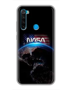 Чехол для Xiaomi Redmi Note 8 с картинкой «Земля из космоса NASA» Чехол для Xiaomi Redmi Note 8 с картинкой «Земля из космоса NASA»