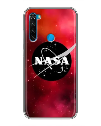 Чехол для Xiaomi Redmi Note 8 с картинкой «NASA — красная туманность»