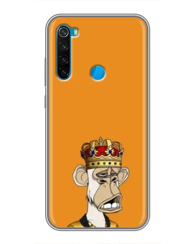 Чохол для Xiaomi Redmi Note 8 з картинкою «Золота мавпа Bored Ape»