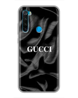 Чохол для Xiaomi Redmi Note 8 з картинкою «Gucci — шовкові хвилі»