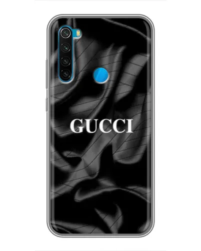Чехол для Xiaomi Redmi Note 8 с картинкой «Gucci — шелковые волны»