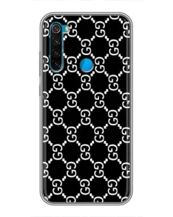 Чехол для Xiaomi Redmi Note 8 с картинкой «Gucci — сетчатый паттерн» Чехол для Xiaomi Redmi Note 8 с картинкой «Gucci — сетчатый паттерн»